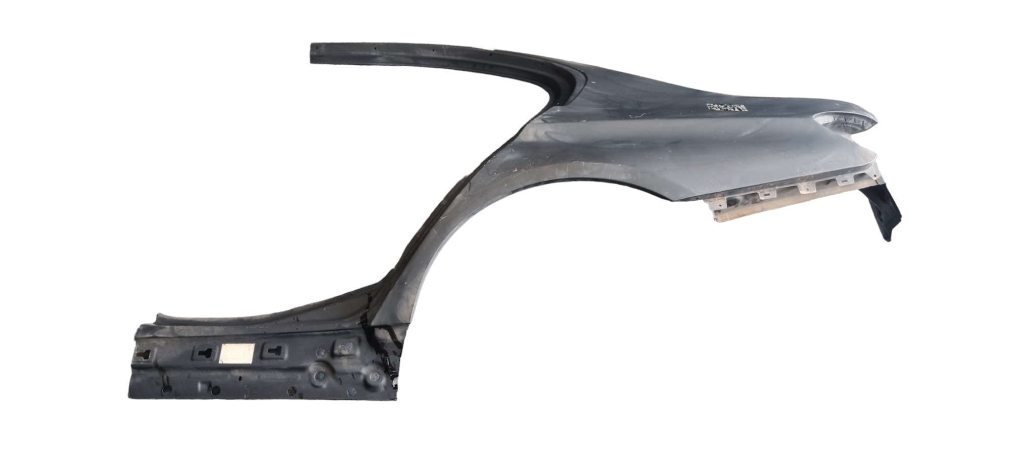 Retalho Folha Lateral Esquerdo Bmw 320i 325i 2014  Preto