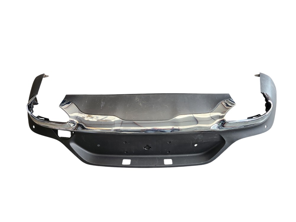 Spoiler Inferior Parachoque Traseiro Mercedes Glc 2018 Preto