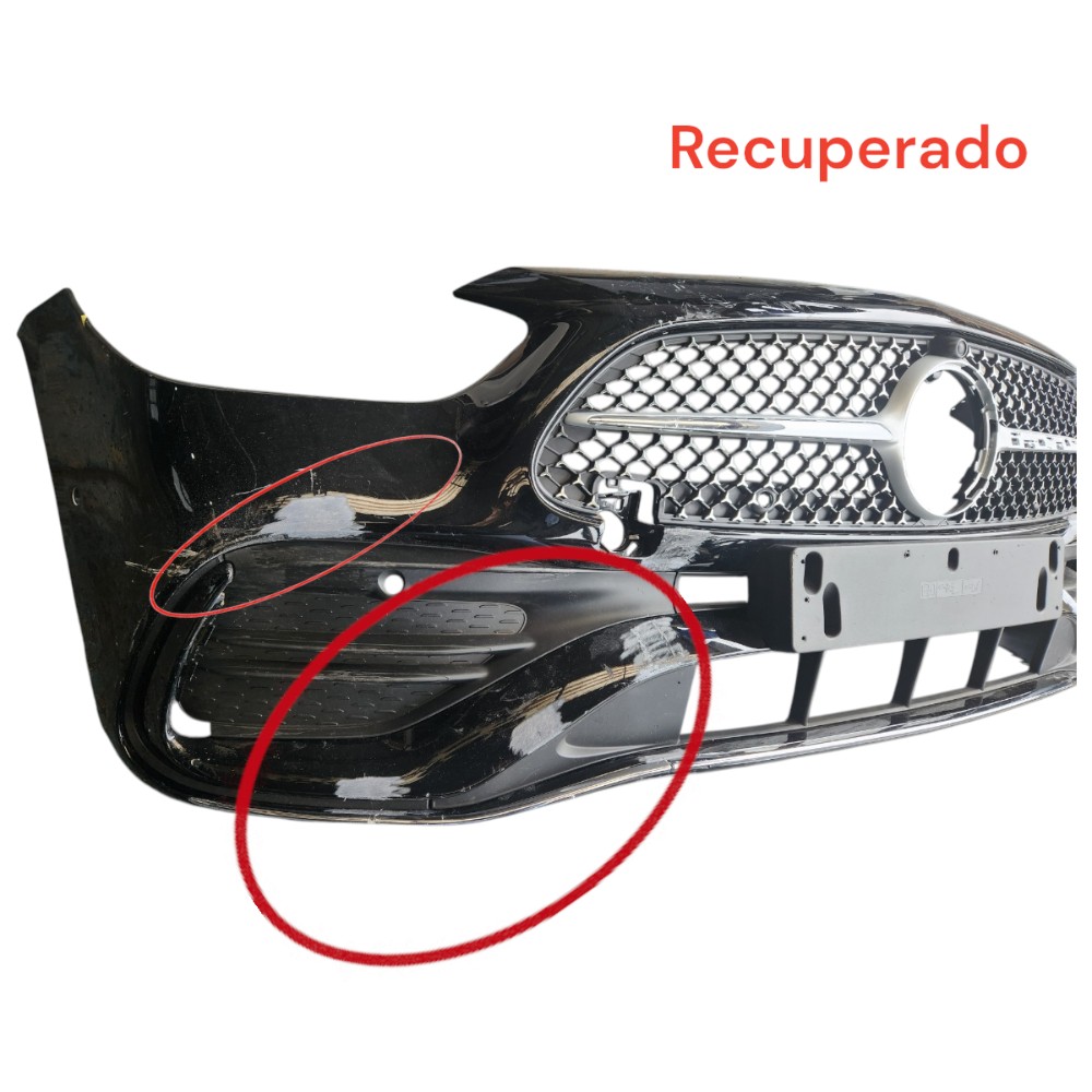 Parachoque Dianteiro Mercedes C300 Amg 2021 W206 Preto 3