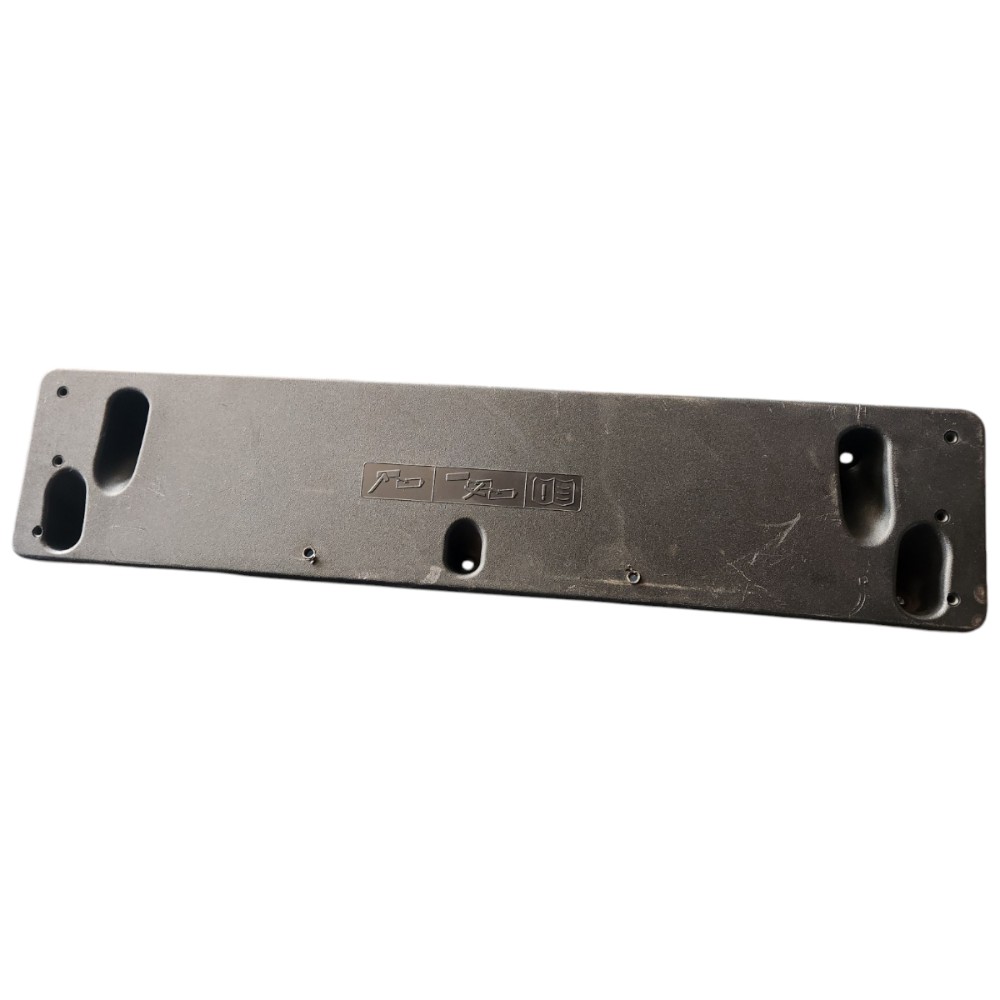 Suporte Placa Mercedes Benz C300 2023 2024 Preto