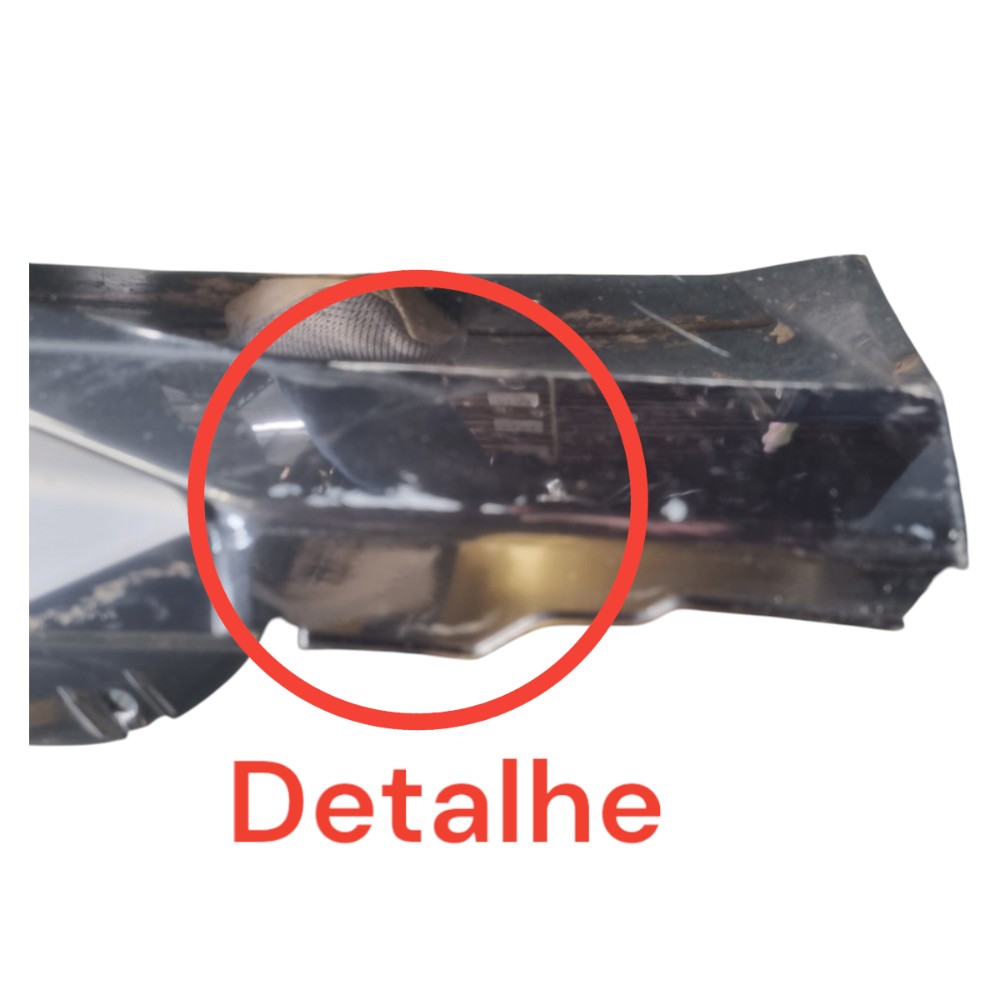 Spoiler Saia Esquerdo Bmw X1 2022 2023 2024 Original Cinza 3