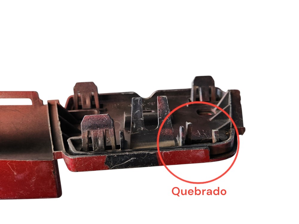 Grade Esquerdo Peugeot 206 1999 2000 2001 2002 2003 2004 Sn Vermelho Original 6