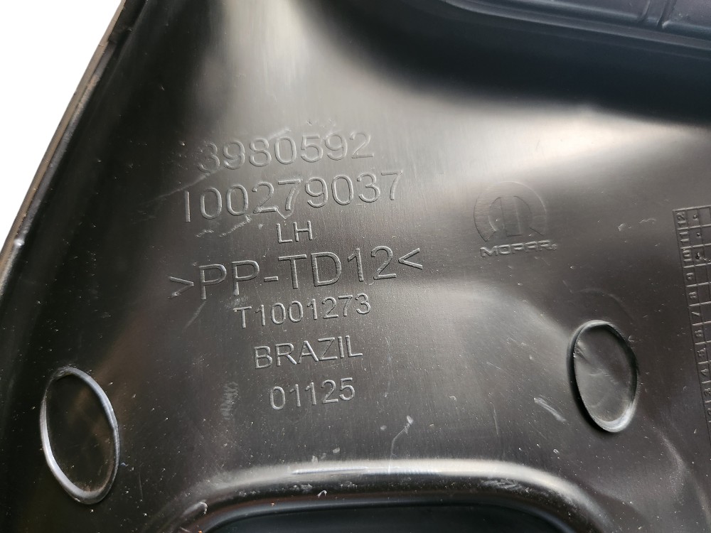 Grade Milha Esquerdo Ram Rampage Preto Esquerdo 6