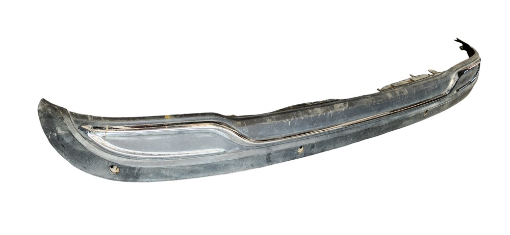 Spoiler Mercedes C180 C200 Inferior Parachoque Traseiro Preto