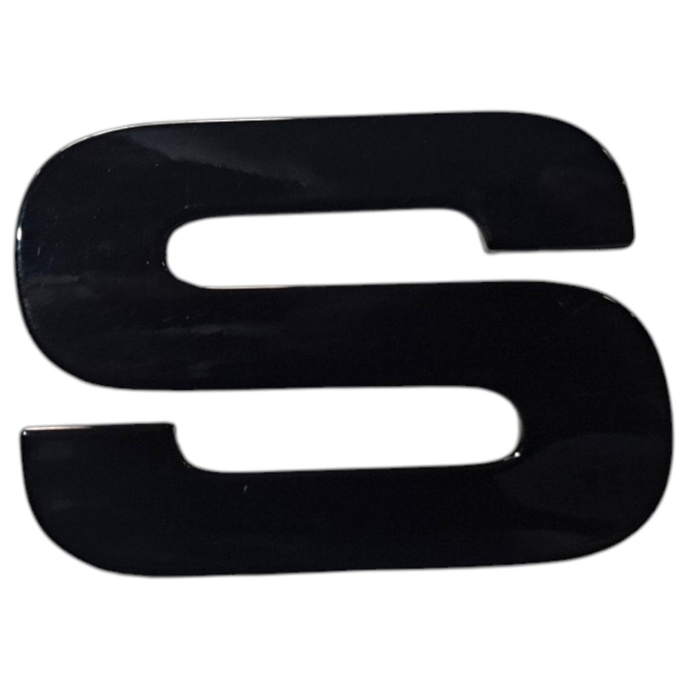 Emblema Símbolo Letra S Land Rover Discovery Preto