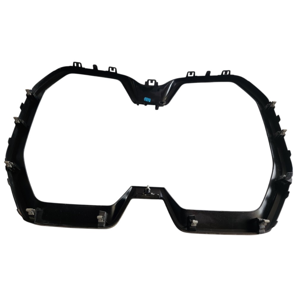 Aro Moldura Grade Bmw Ix I20 2022 2023 2024 Preto 4