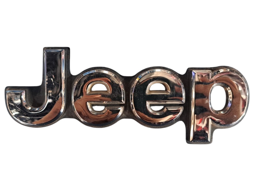 Emblema Símbolo Tampa Jeep 2018 2019 Cromado