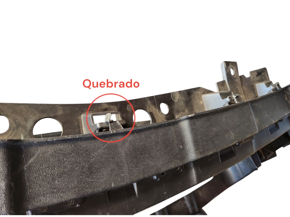 Grade Suporte Parachoque Dianteiro Mercedes Gle  Sn 6