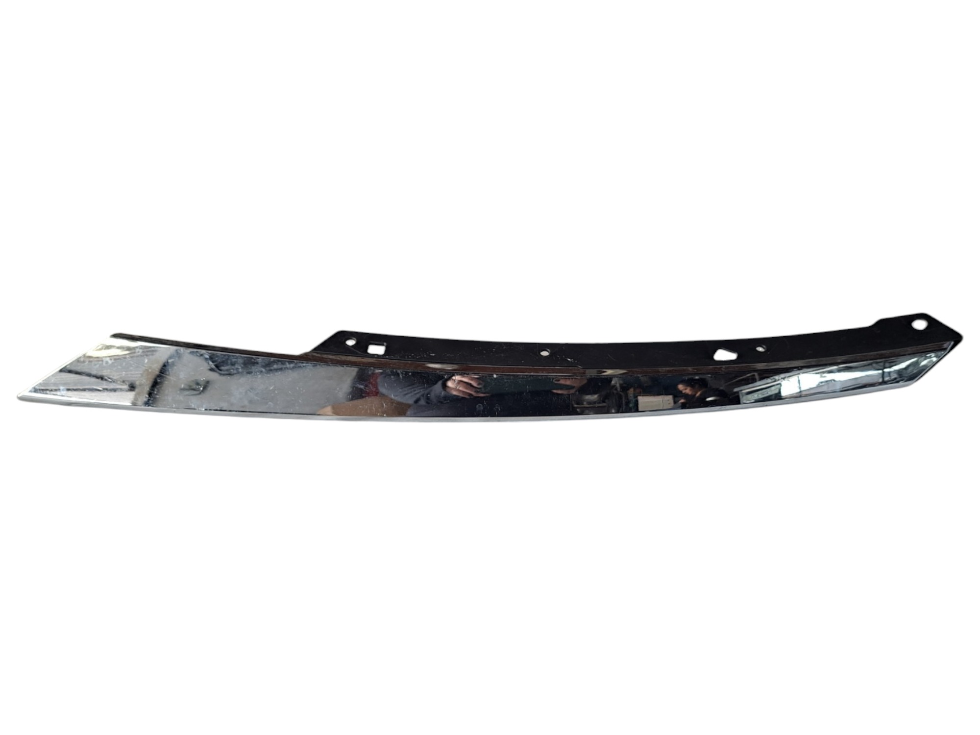 Friso Cromado Farol Esquerdo Honda Civic G10 2018  Cromado