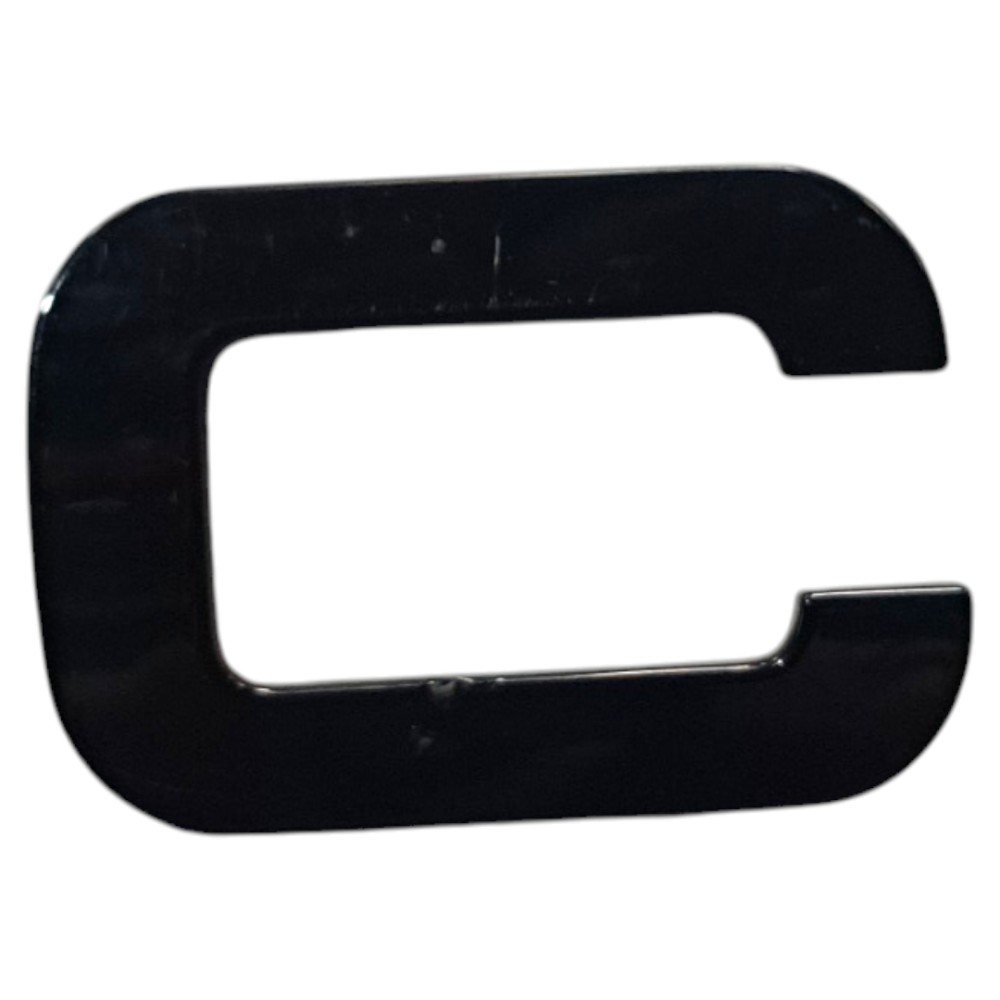 Emblema Símbolo Letra C Land Rover Discovery Preto