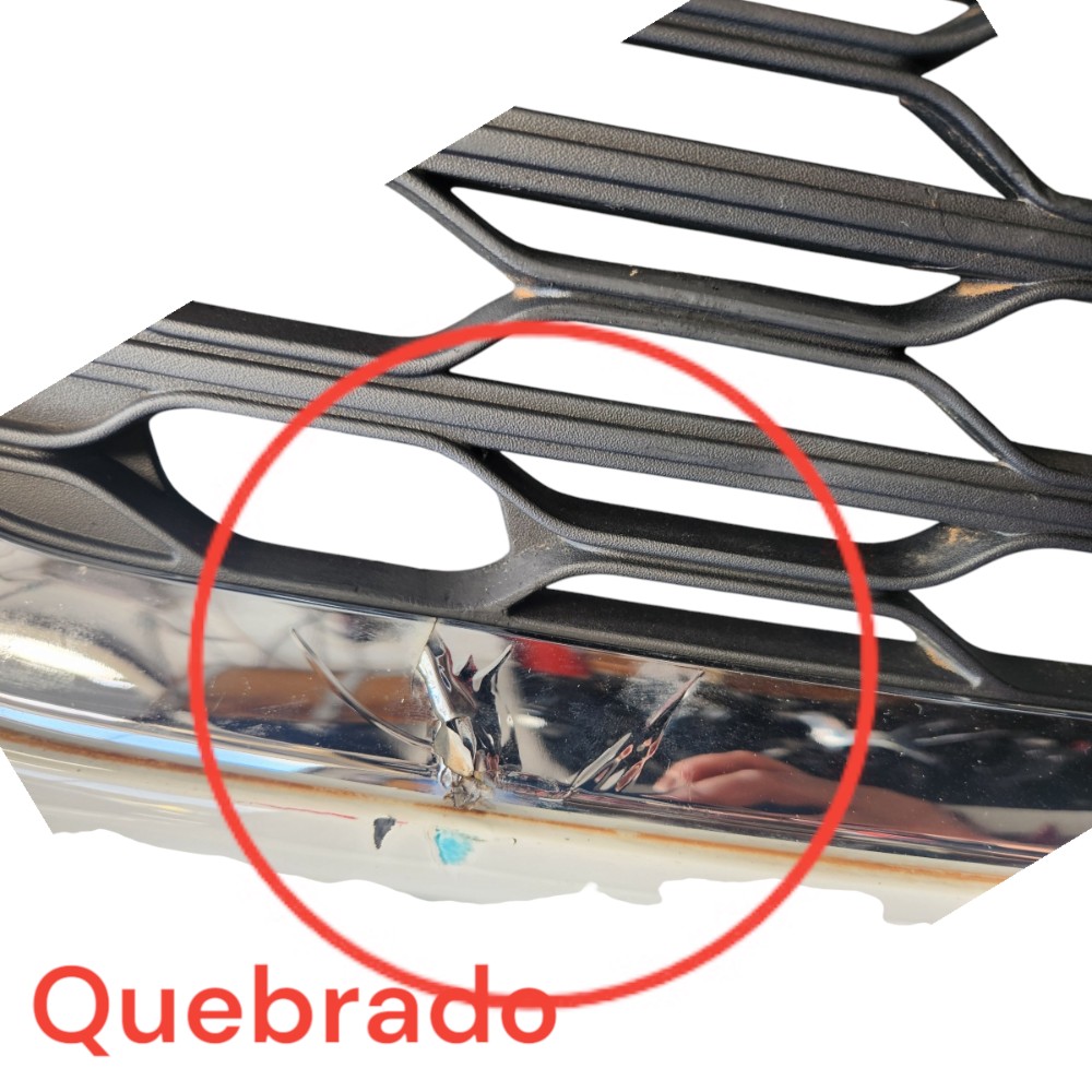 Parachoque Dianteiro Chevrolet Cruze Sedan 2017 2018 2019 Branco 3