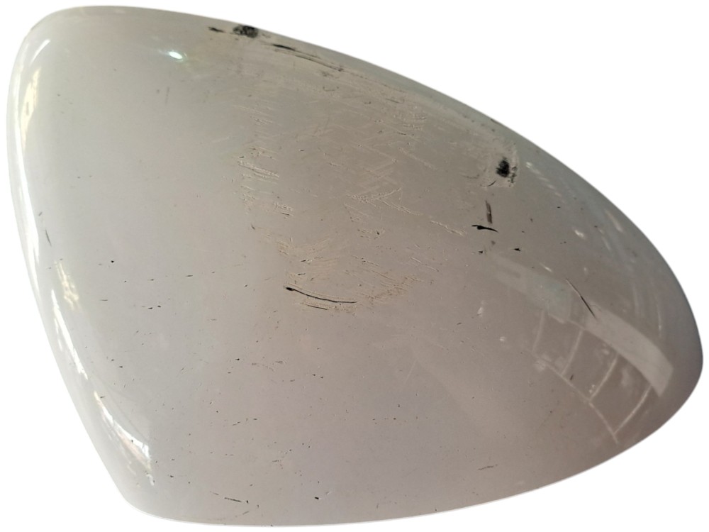 Capa Direita Retrovisor Porsche Cayenne  Branco