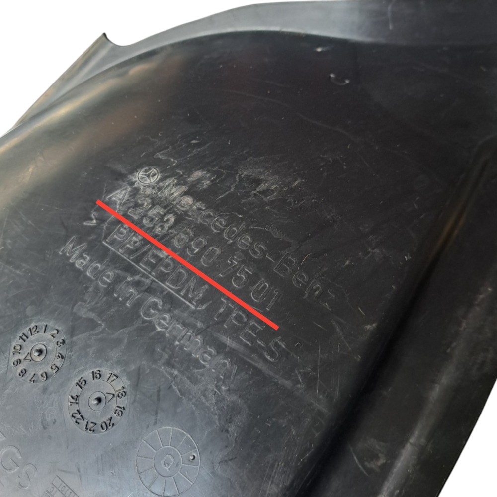 Parabarro Dianteiro frente esquerdo mercedes glc a2536907501 5