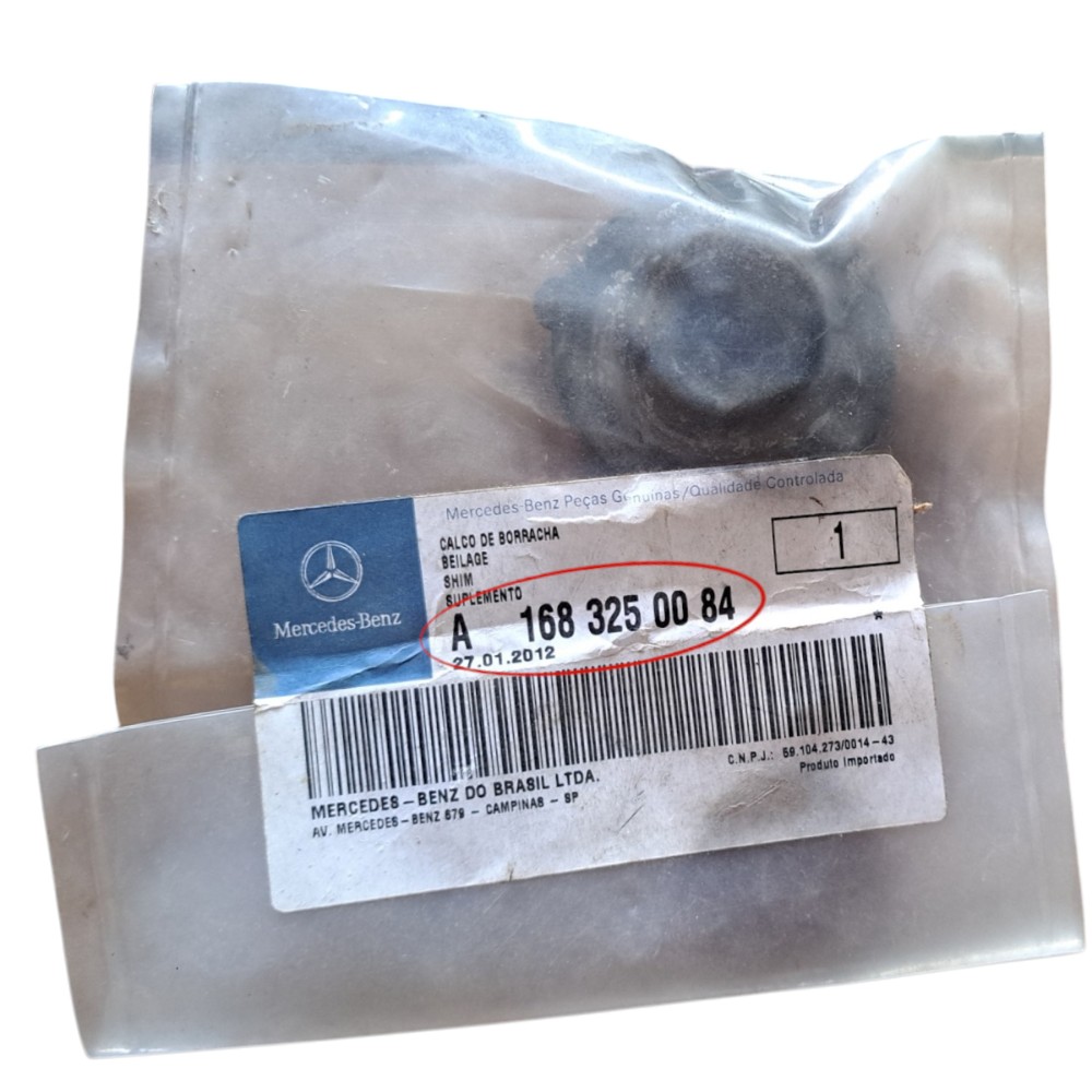Calço Borracha Amortecedor Mercedes Classe A  A1683250084 4