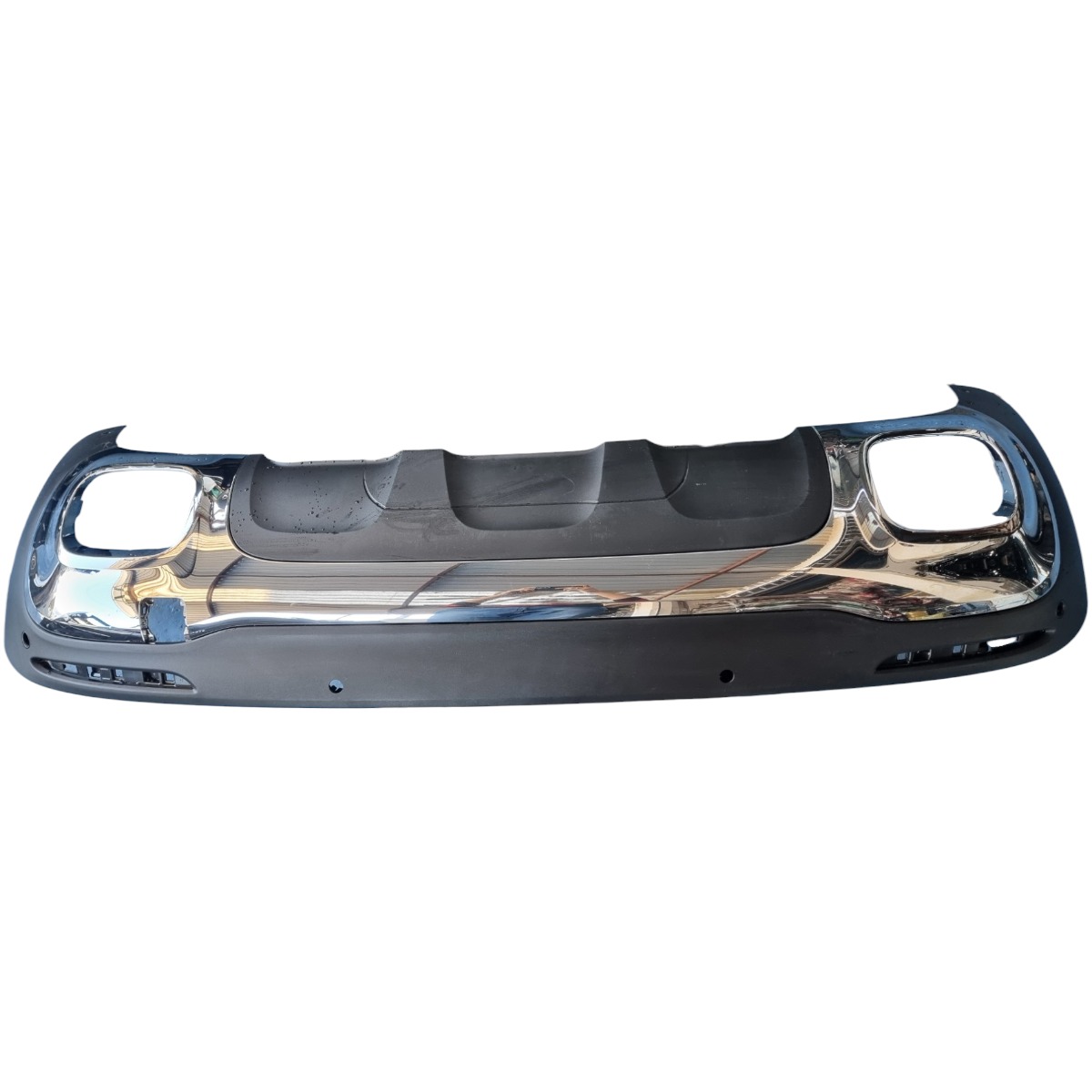 Spoiler Parachoque Traseiro Mercedes Glb Cromado