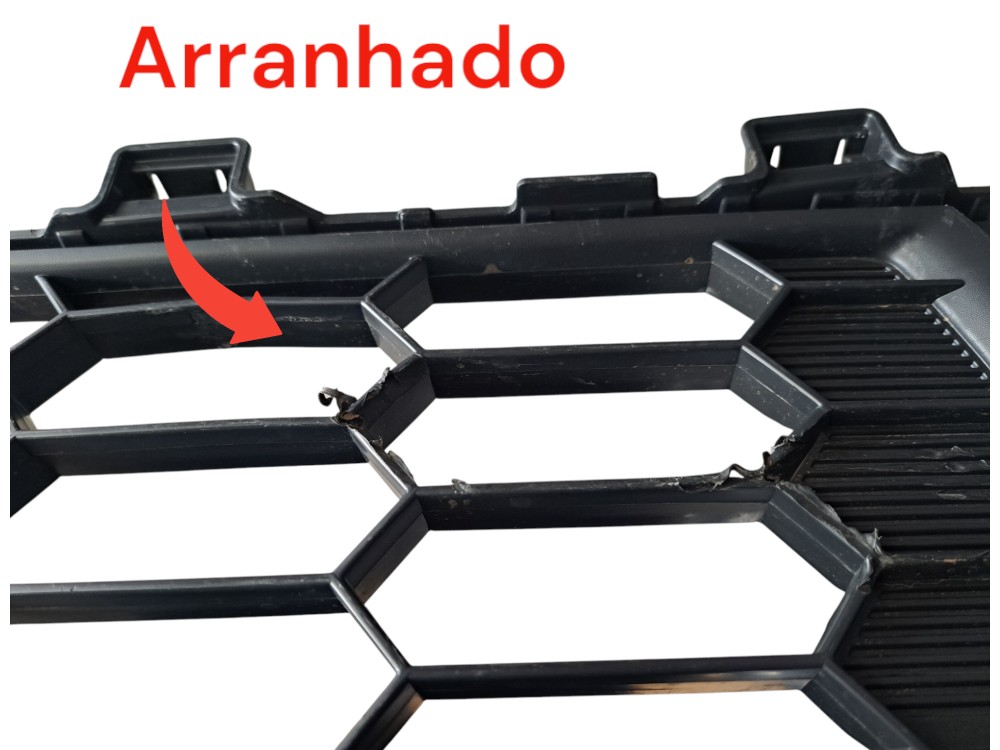 Grade Inferior Parachoque Mitsubishi L200 Preto N/a 6