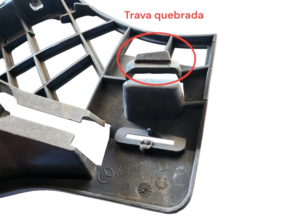 Parachoque Suporte Esquerdo Dianteiro Mercedes Gla 2016 5