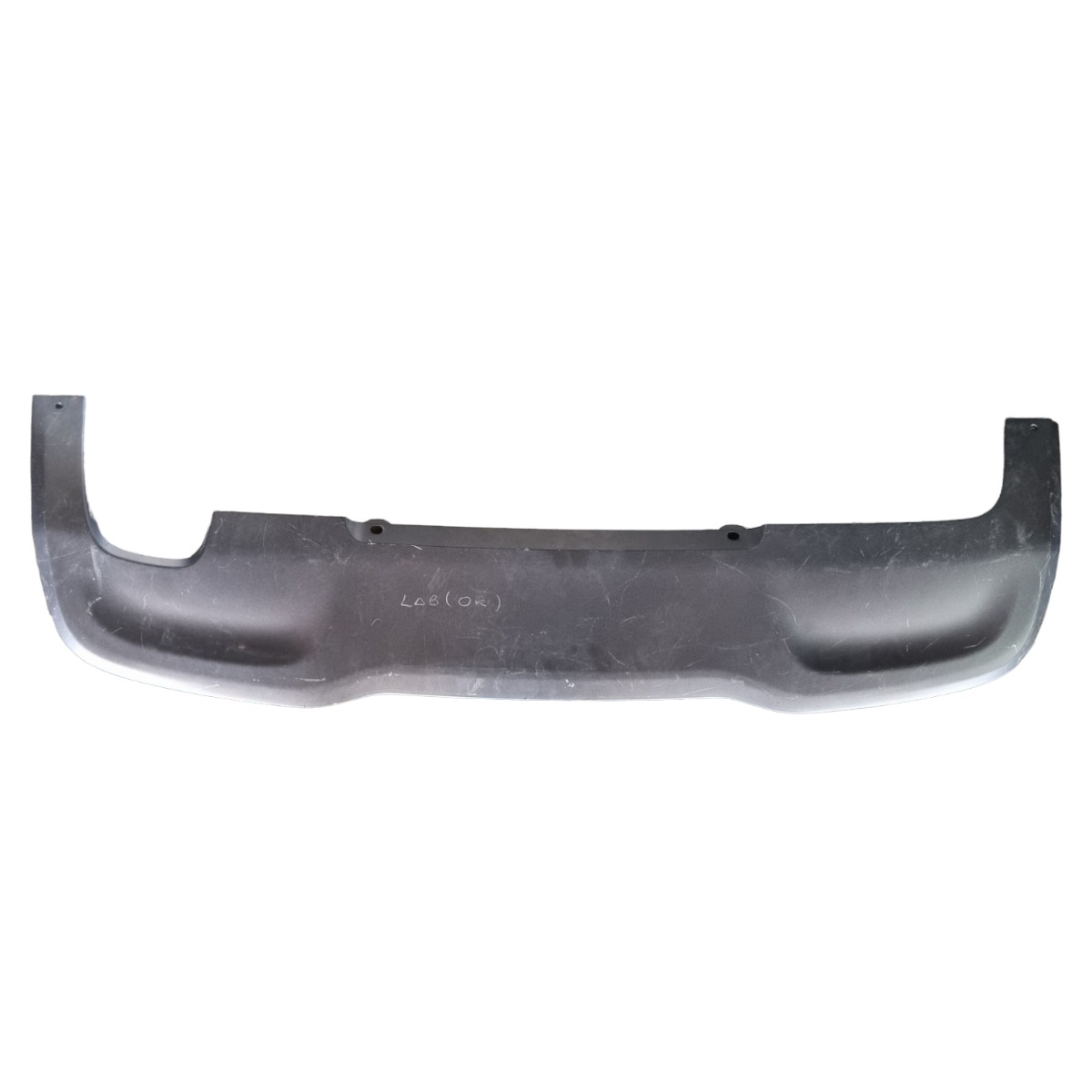 Aplique Inferior Parachoque Traseiro Jeep Compass Preto