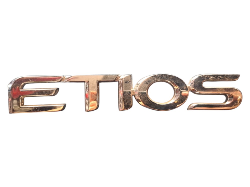 Emblema Símbolo Toyota Etios  Cromado