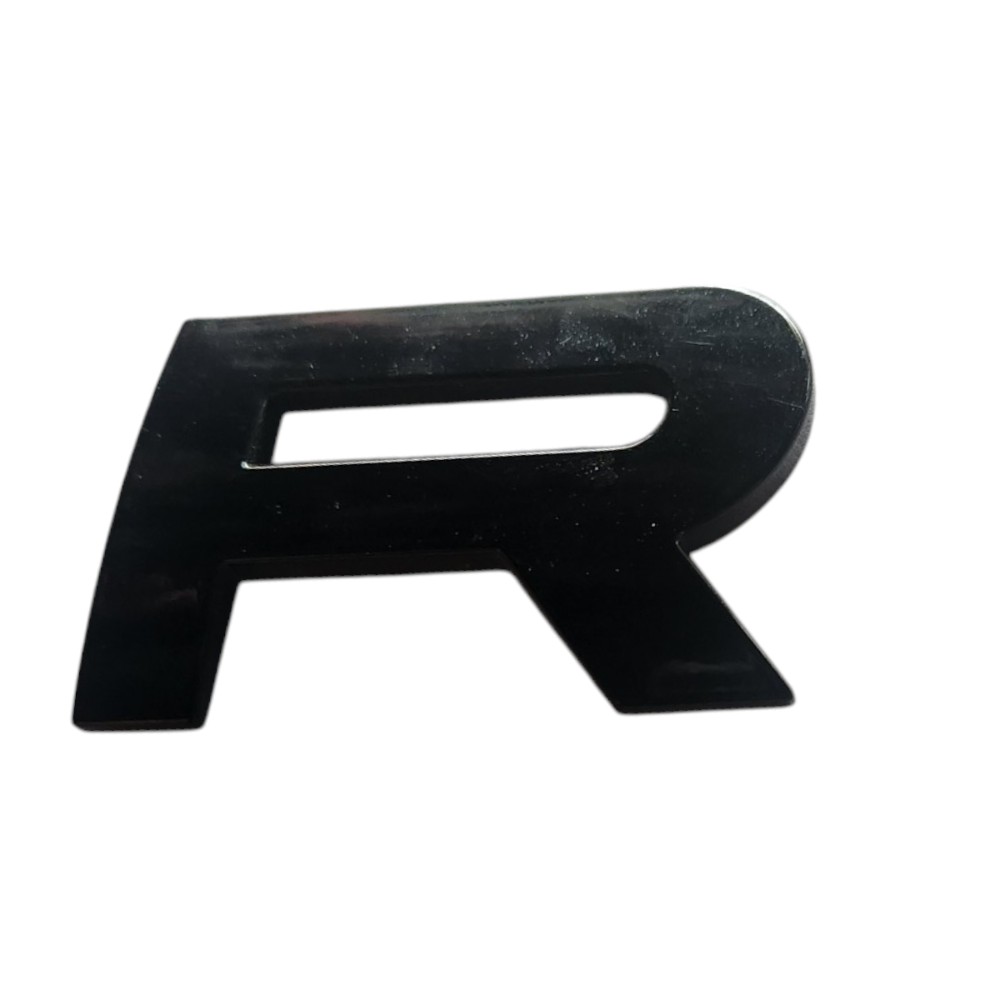 Emblema Letra Nome R Range Rover Preto