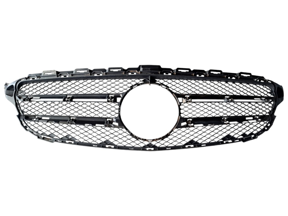 Grade Comeia Mercedes C180 C200 2015 2016  Preto N/a