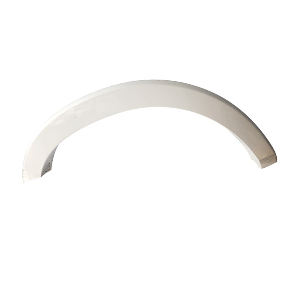 Moldura Alargador Paralama Esquerdo Dodge Ram 2500 Branco 3