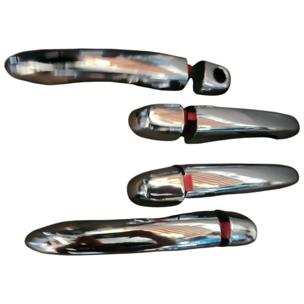 Kit Aplique Capa Cromada Maçaneta Fiat Toro