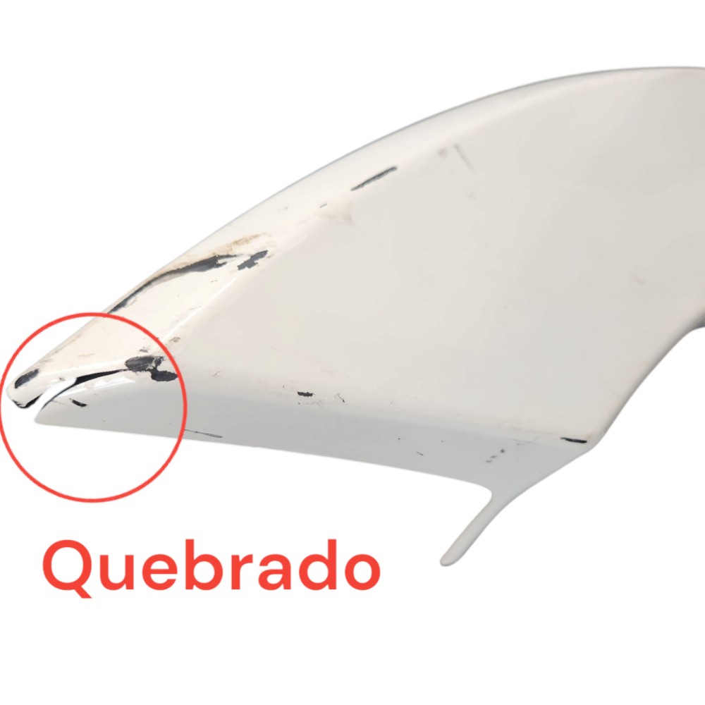 Moldura Alargador Paralama Esquerdo Dodge Ram 2500 Branco 2