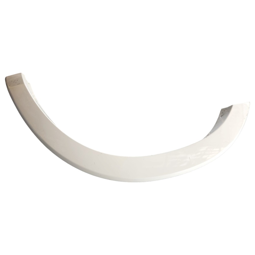 Moldura Alargador Paralama Esquerdo Dodge Ram 2500 Branco 4