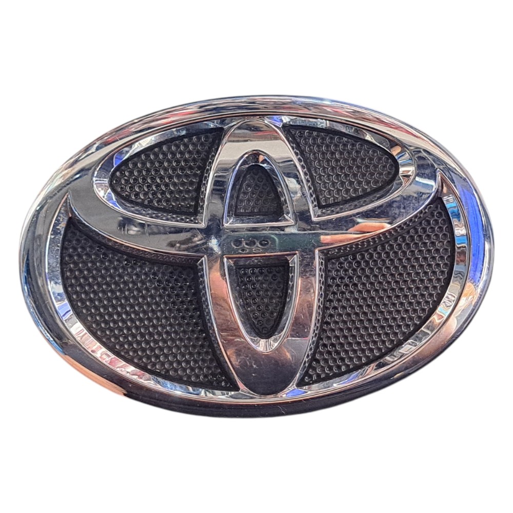 Emblema Grade Dianteira Etios 2018 Original Preto 6