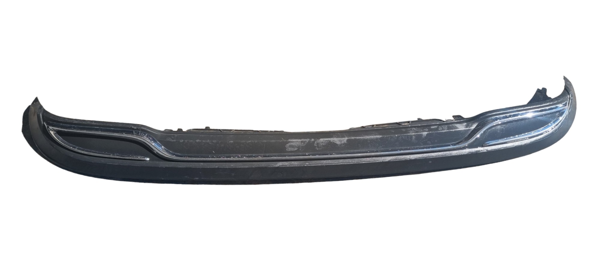 Spoiler Mercedes Traseira C180 C200 2015 2016 Cromado Cromado 1