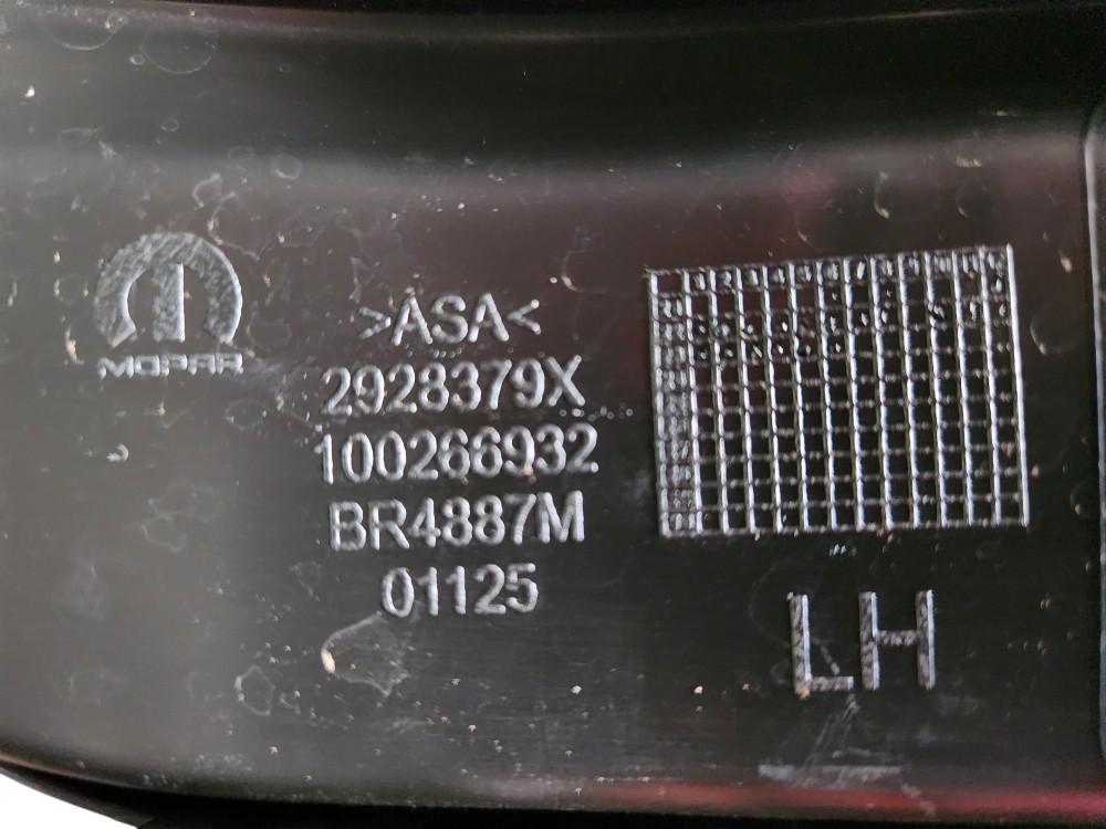 Grade Milha Esquerdo Jeep Renegade 2020 Preto Esquerdo 6