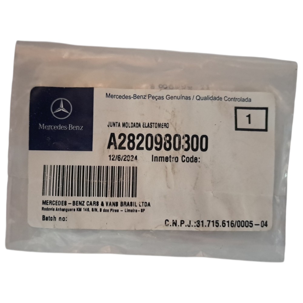 Junta Coletor Admissão Mercedes Benz A2820980300 6