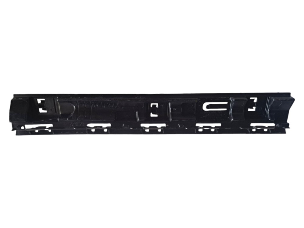 Guia Suporte Direito Lateral Spoiler Bmw X1 F48 F49 Preto 2