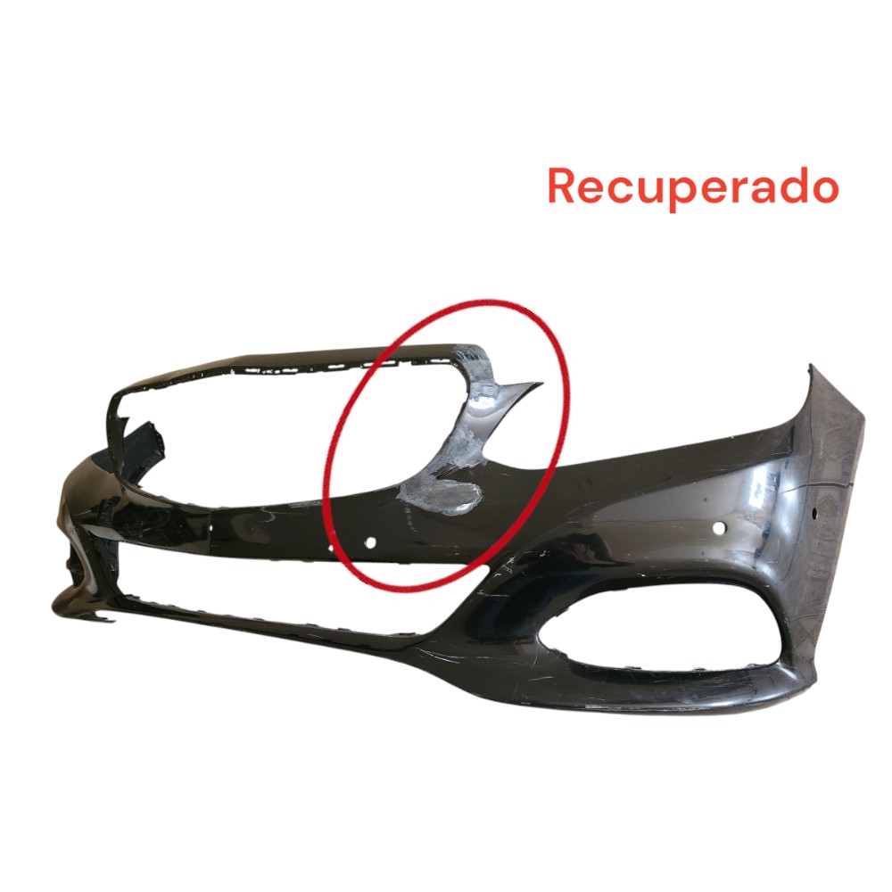 Parachoque Dianteiro Mercedes E250 E350 E400 Original Preto 8