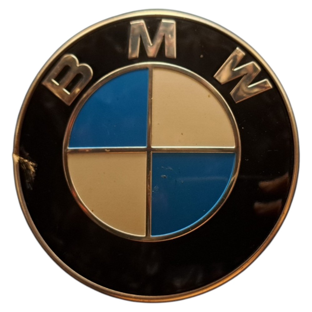 Emblema Símbolo Dianteiro Bmw 120i 128i 320i 328i Detalhe Preto