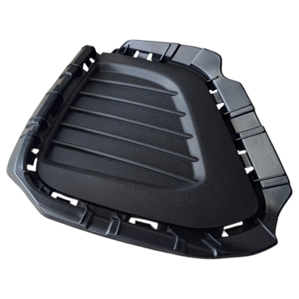 Moldura Grade Milha Esquerda Hyundai Creta 2019 2020 Preto Esquerdo 2