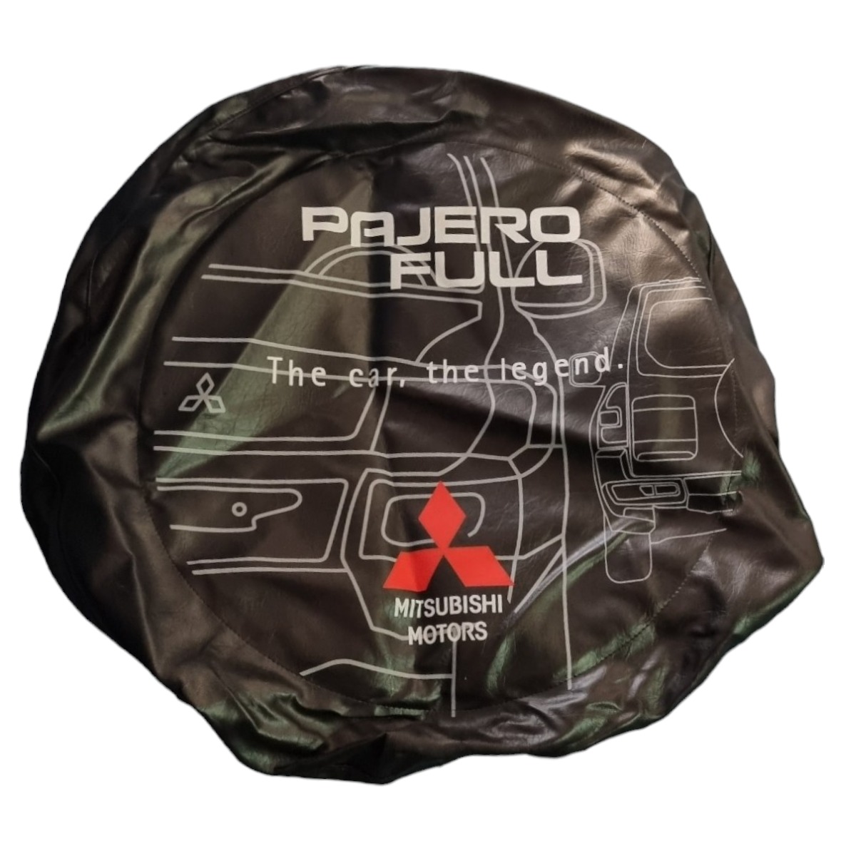 Capa Proteção Estepe Mitsubishi Pajero Full  Preto