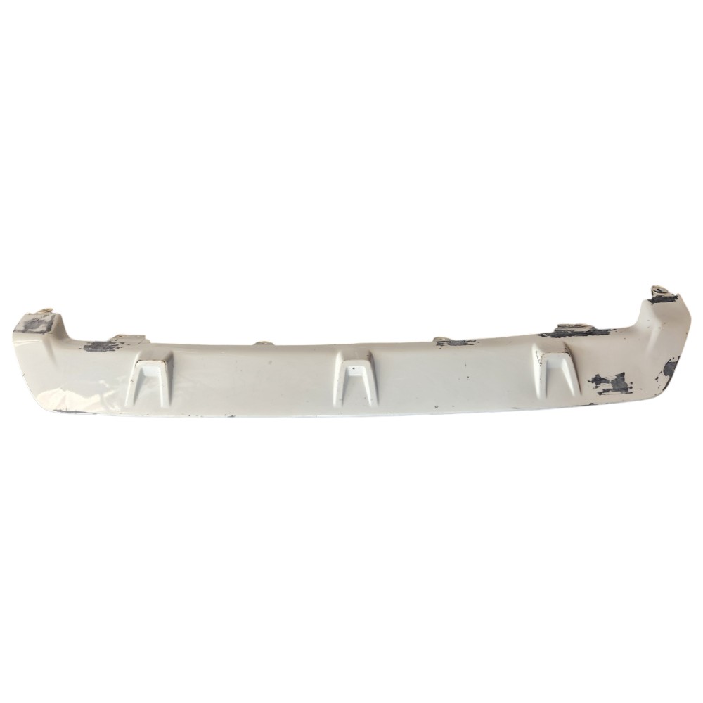Spoiler Inferior Parachoque Traseiro Bmw G05 X5 2018 Branco 6