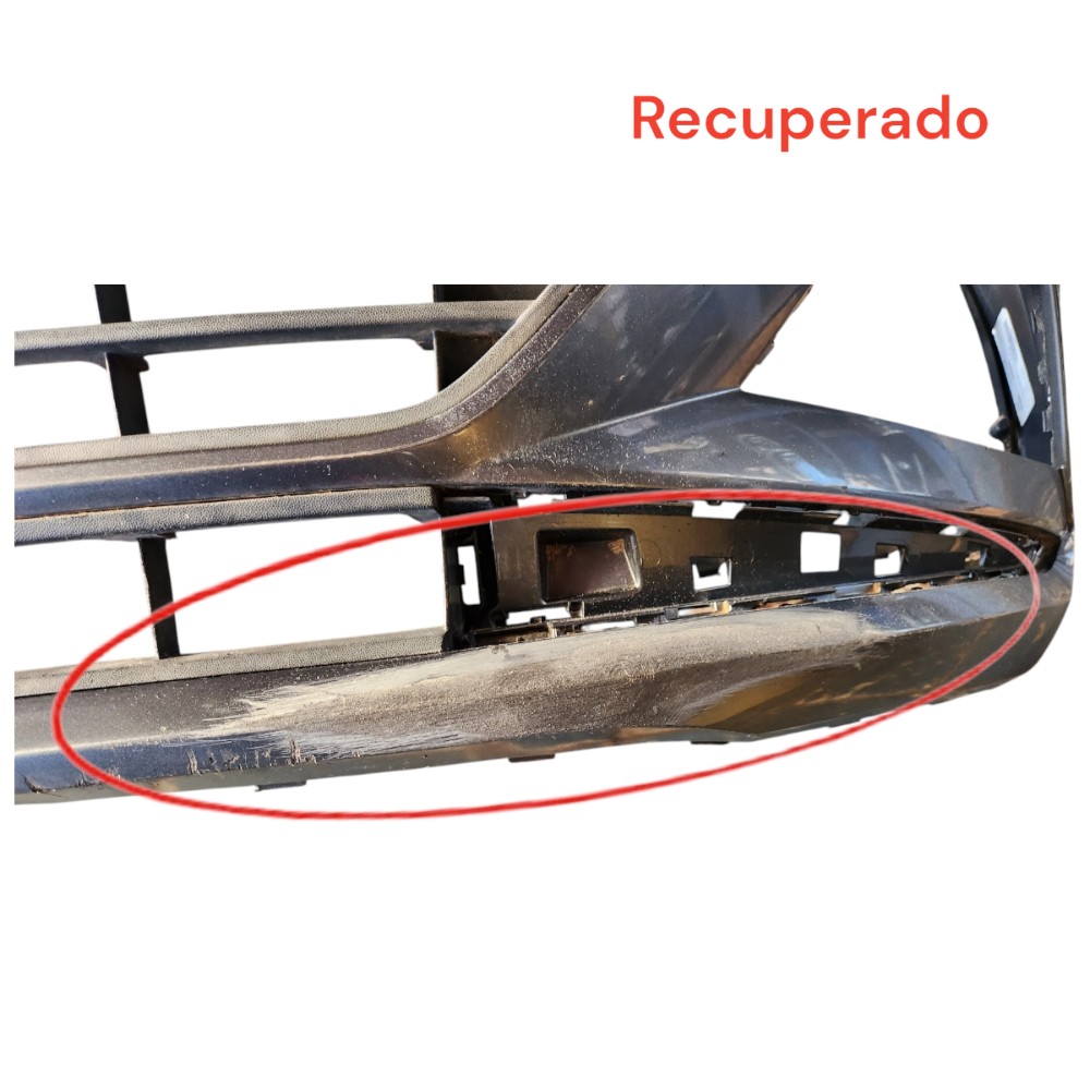 Parachoque Dianteiro Volkswage Polo Virtus 2018 2019 2020 Cinza 3