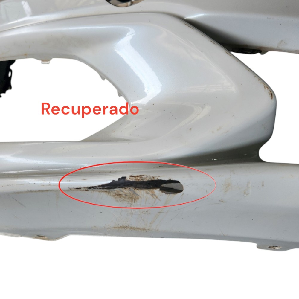 Parachoque Dianteiro Honda Fit 2019 Recuperado Branco 5