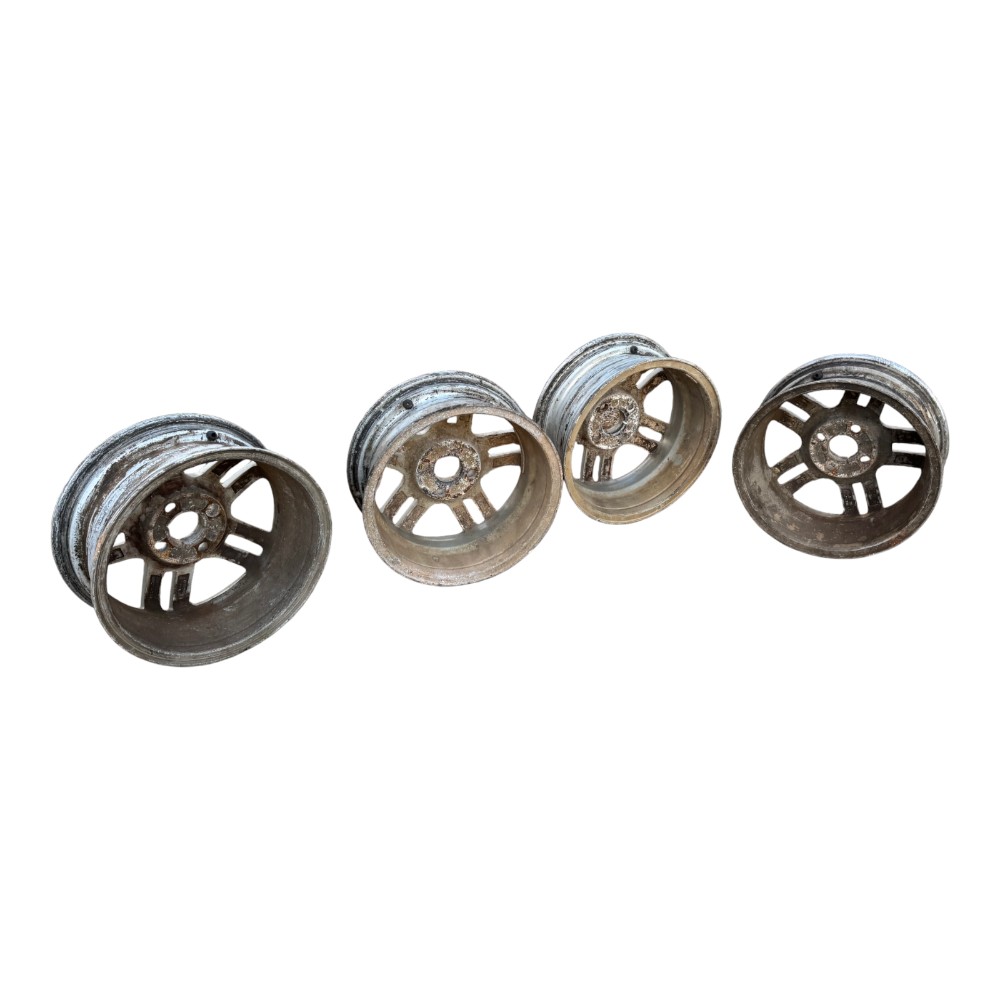 Jogo de rodas aluminio liga leve aro 15 Ford Focus Original 8