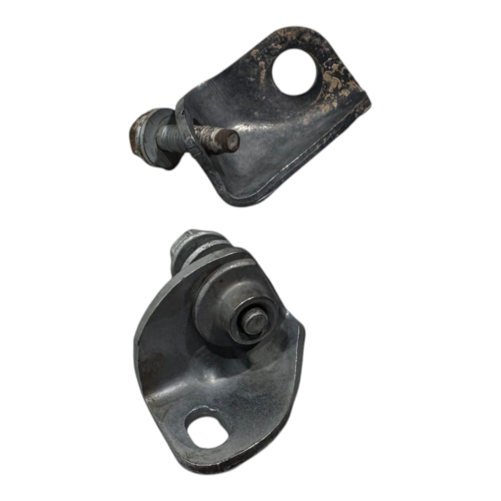 Par Suporte Catalisador Coletor Escape Renault Logan Sandero