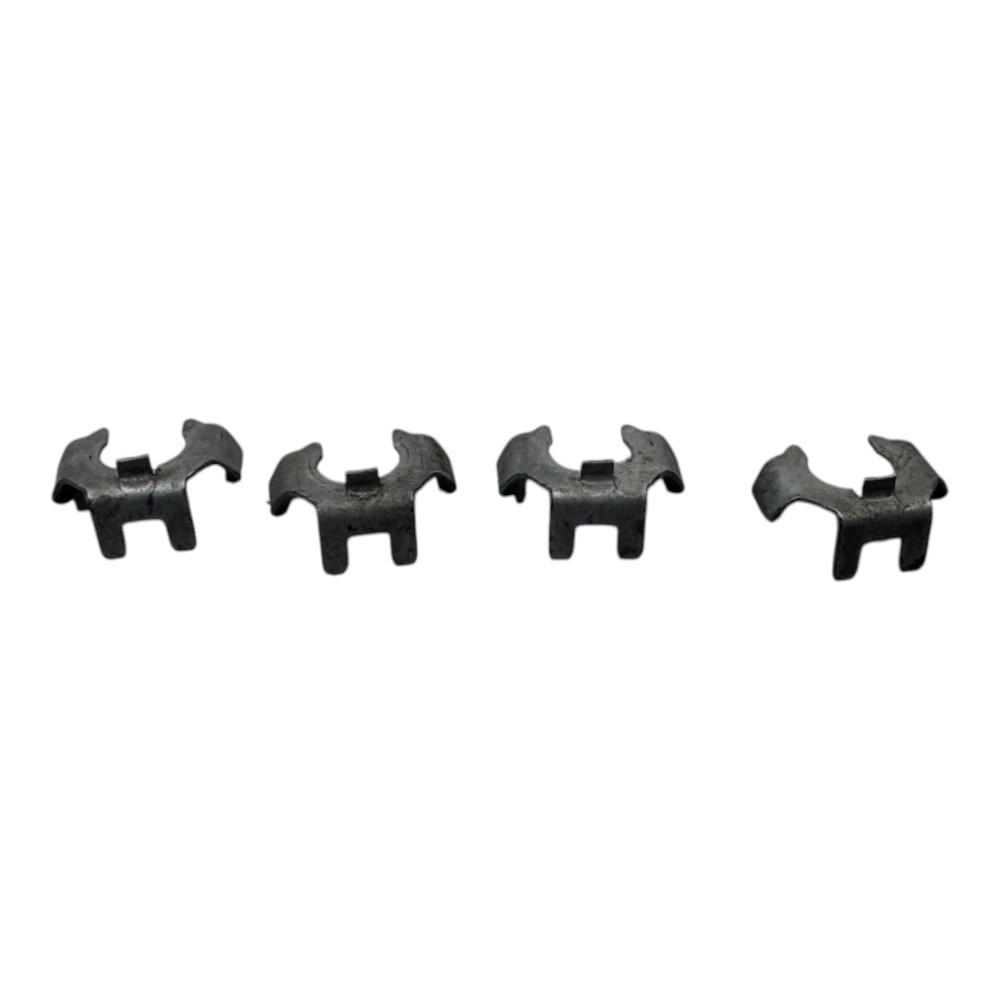 Kit 4 Trava Grampo Presilha Fiat Palio Siena Strada Uno Fire 6