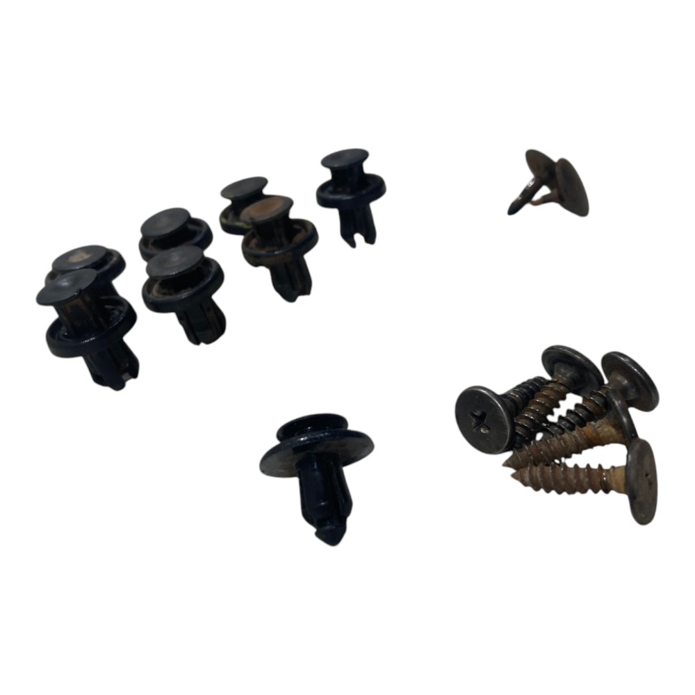 Kit Parafuso Grampo Trava Para Barro Para Choque Civic G10 6