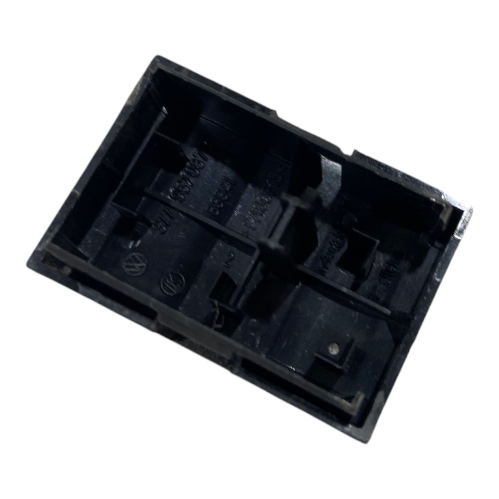 Botao Falso Cego Painel Vw Gol Parati Saveiro G3 G4 2003  Preto 4