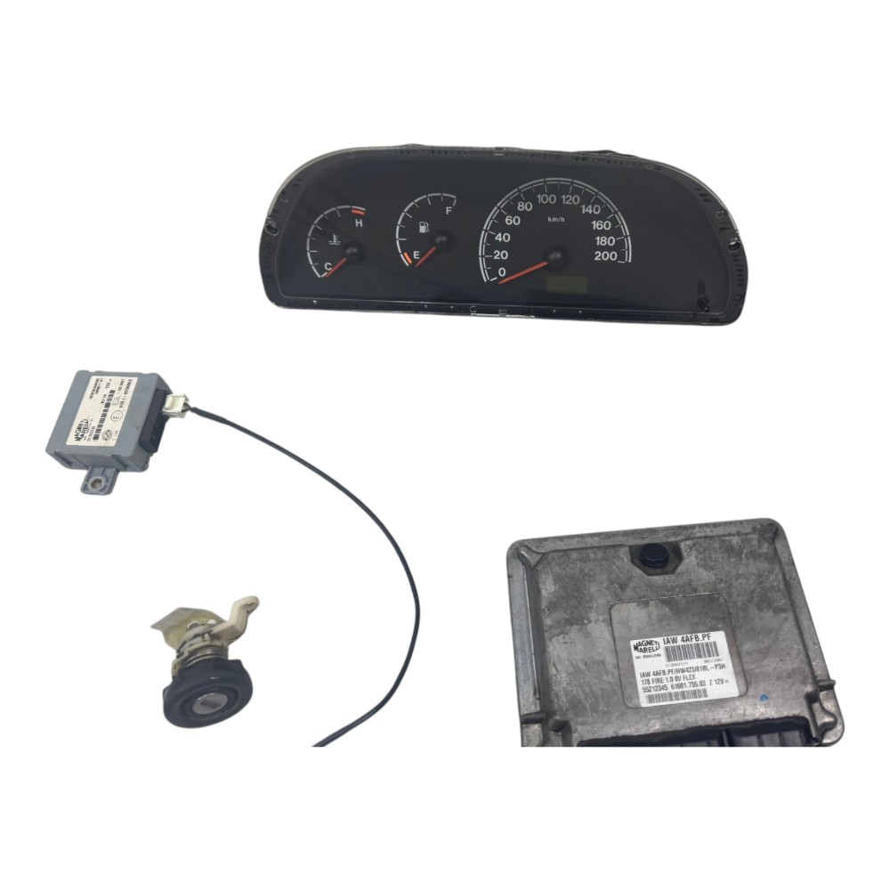 Kit Code Injecao Modulo Painel Fiat Palio Siena Strada Fire