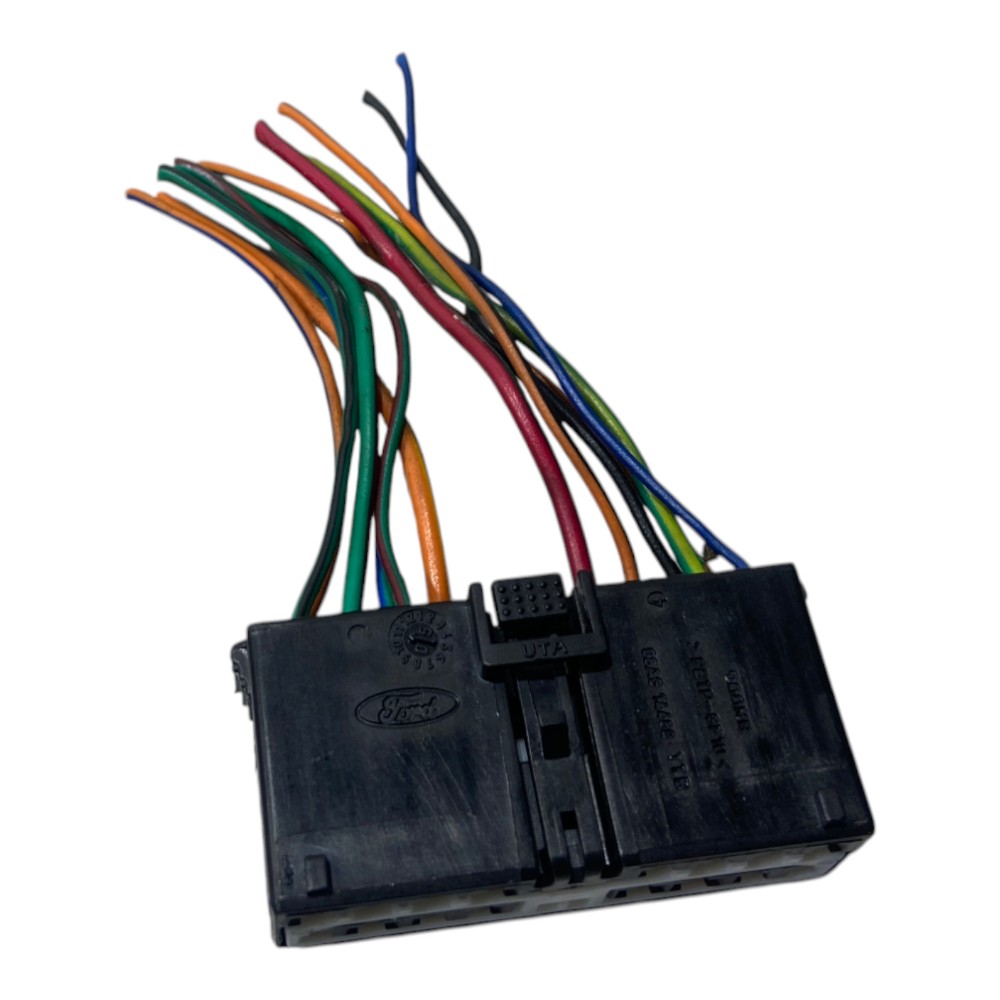 Plug conector chicote chave botao luz farol ford focus 2006