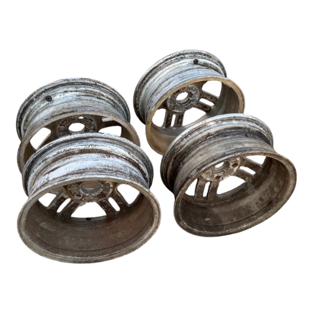 Jogo de rodas aluminio liga leve aro 15 Ford Focus Original 2