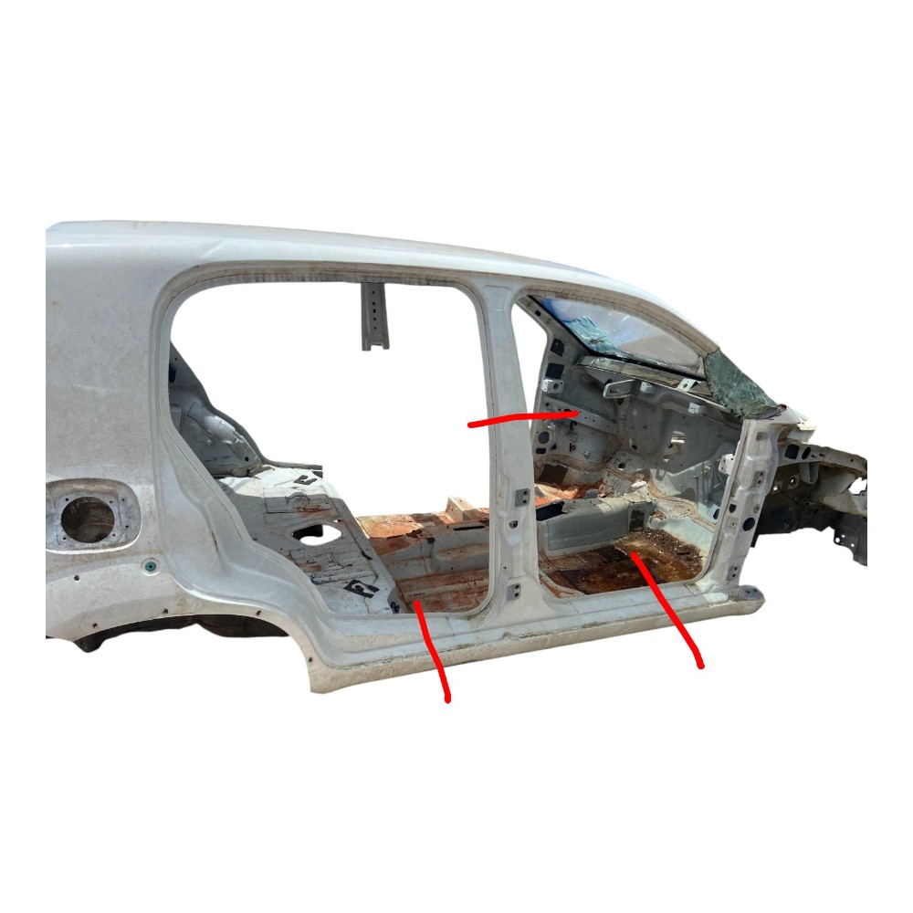 Coluna Central Caixa Ar Coluna T Fiat Uno Vivace Way Drive Branco